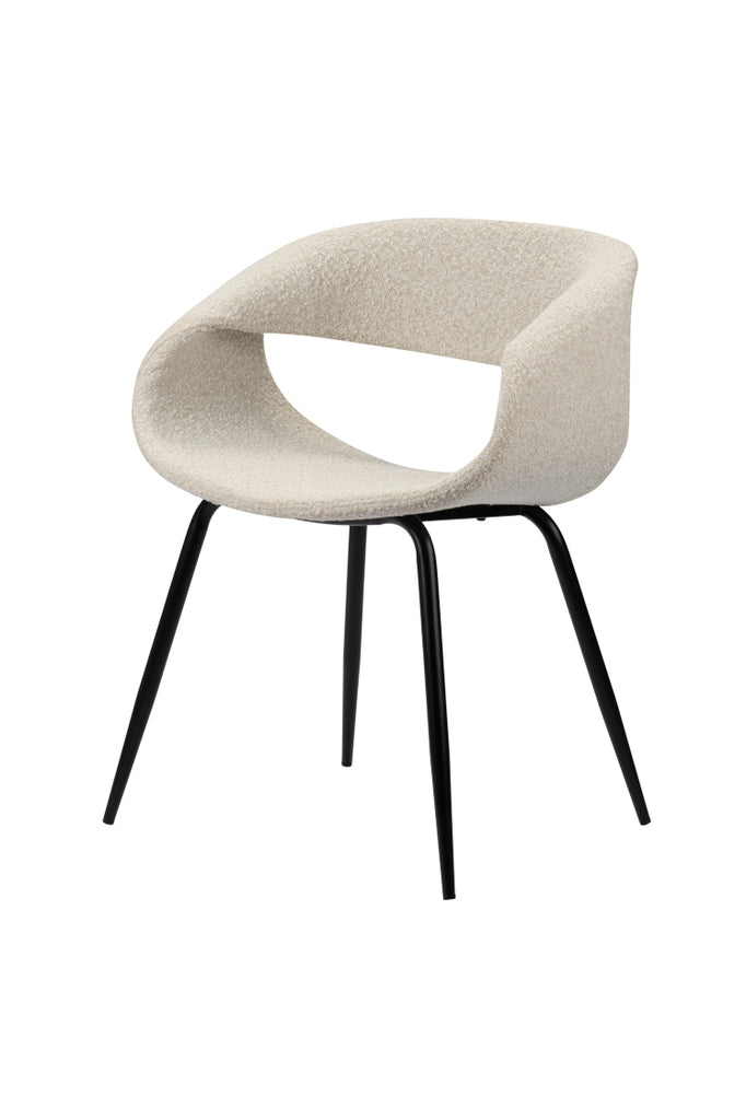 Eetkamerstoel Whale White Pearl (set van 2)